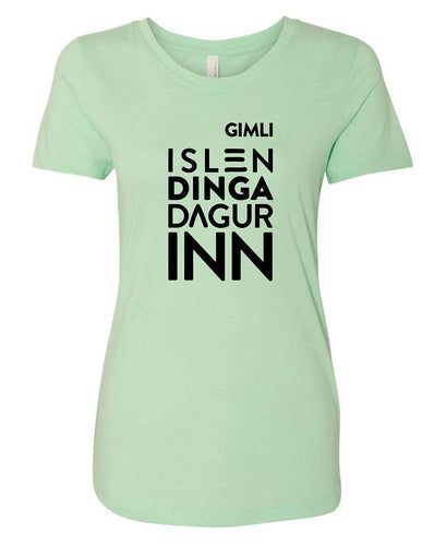 Islendingadagurinn - Women's Crewneck T-Shirt - Multiple Colours