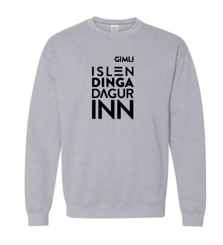 Islendingadagurinn Crewneck Sweater - Sport Grey