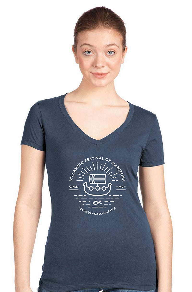 Viking Ship - Women's T-Shirt -  Multiple Colors