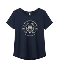 Load image into Gallery viewer, Viking Ship - Women's Scoop Neck Tee - Multiple Colours