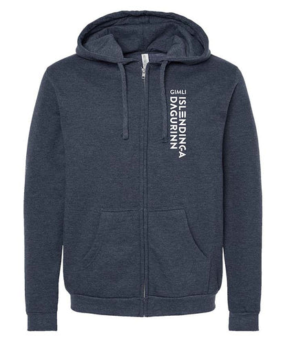 Islendingadagurinn - Fleece Zip Hoodie