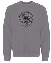 Load image into Gallery viewer, Viking Ship Sweater - Graphite Heather